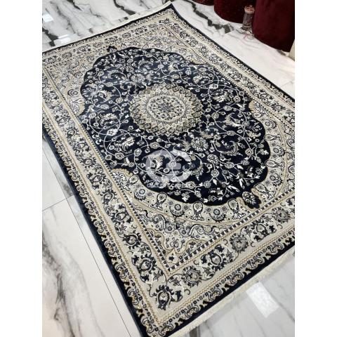 Karpet Karpet Turki Klasik buatan Turki merk Sirma (Turki) warna hitam dan motif klasik