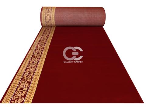 New Royal Tabriz Lis Bunga Polos Merah 6519B