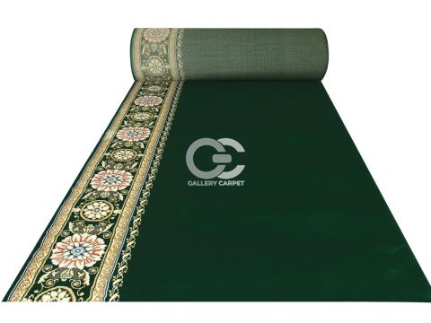 New Royal Tabriz Bunga Bulat Hijau 7677A