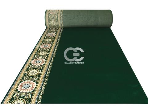 New Royal Tabriz Bunga Bulat Hijau 7677A